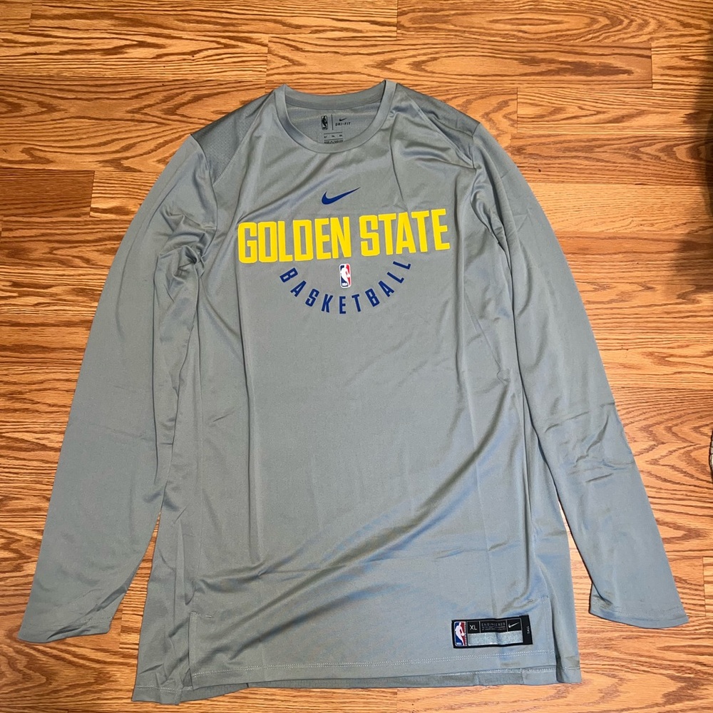 Warriors Grey Long Sleeve